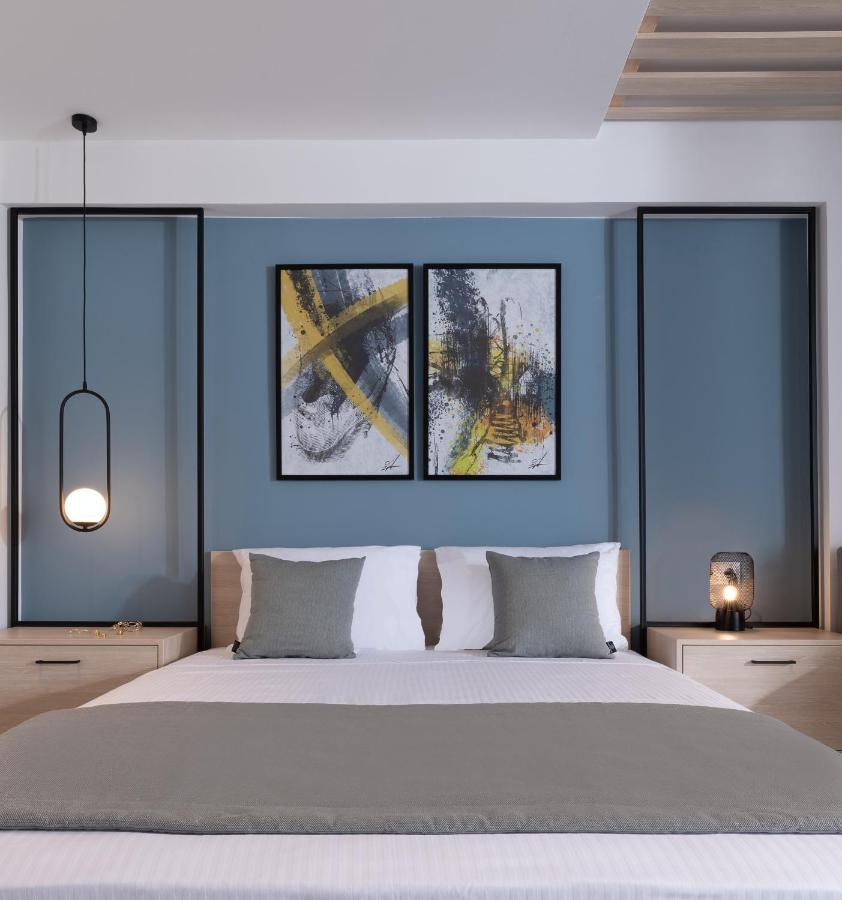 Sky Luxury Suites Sarti Bagian luar foto